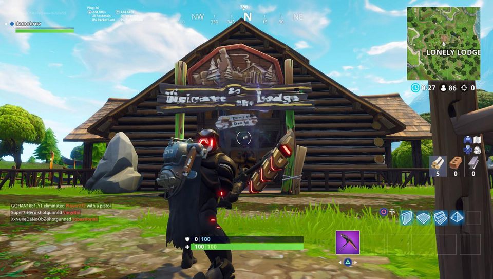Welcome To The Lodge Sign Fortnite Fortnite Lonely Lodge Dimensional Bridge Starts To Expand The Leviathan Might Come Out Of It Technostalls