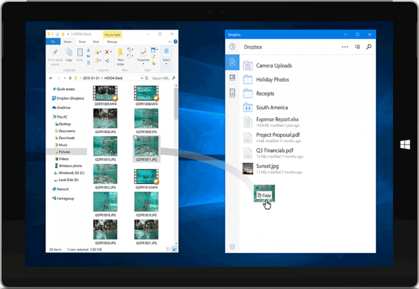 dropbox desktop app windows 10