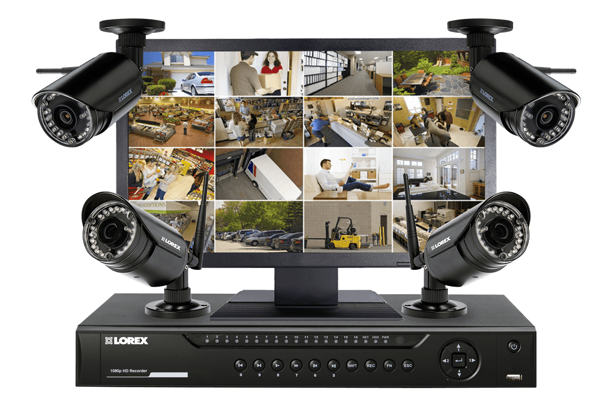 4 Camera Security System