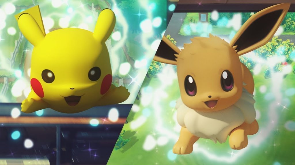 Lets Go Pikachu Lets Go Eevee Exclusive Pokemon Models